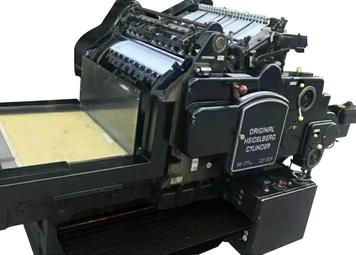 770型全自動(dòng)海德堡圓壓平模切機(jī)、沖不干膠機(jī)