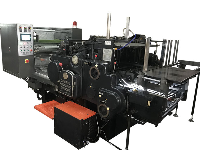 770型全自動(dòng)海德堡圓壓平燙金機(jī)、滾筒燙金機(jī)