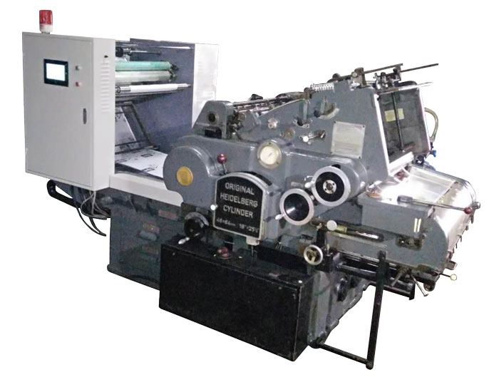 640型全自動海德堡圓壓平燙金機、全自動模切機